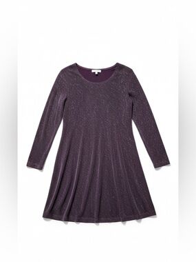 Dressing Clio Purple Metallic Sparkle Dress – Size M